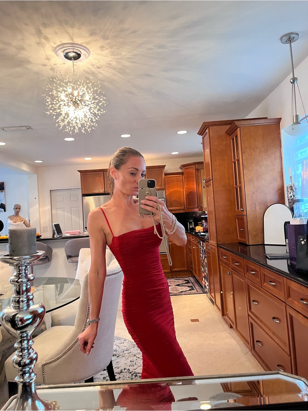 House of London red dress xs